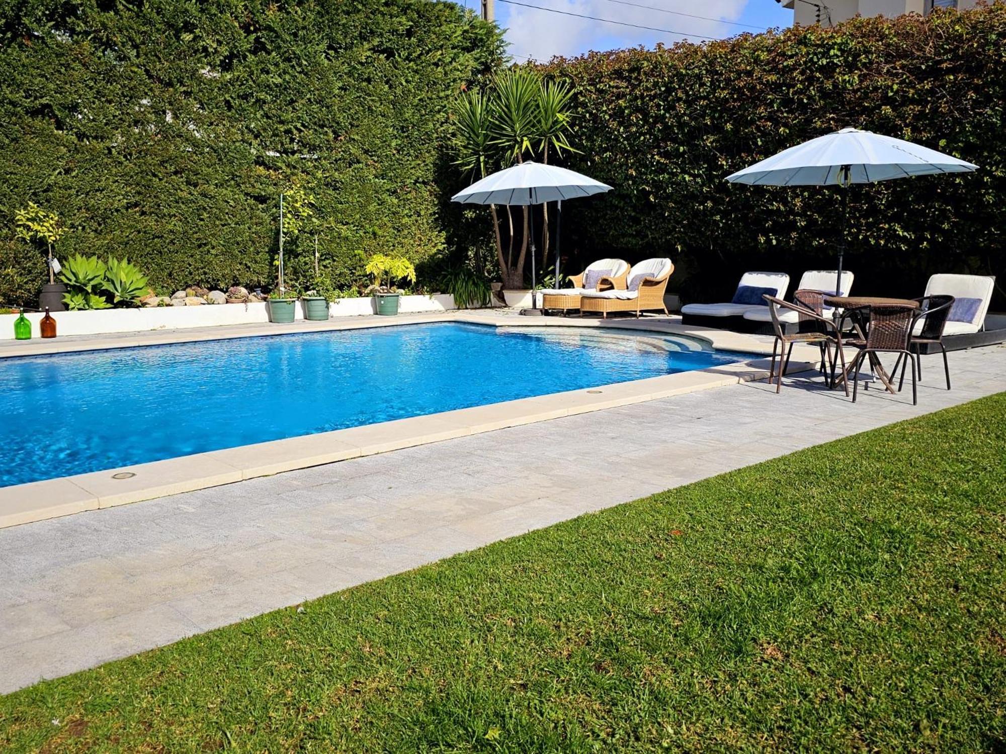 Charming Cozy Studio With Garden & Pool Cascaes Exterior foto